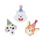 Party Dog Paper Stickers 3 Pack image number 1