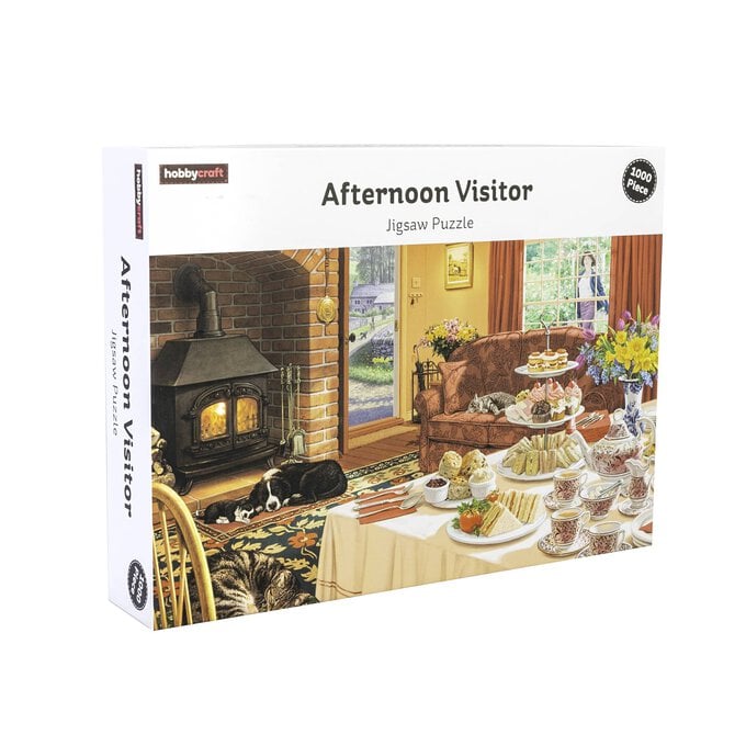 Afternoon Visitor Jigsaw Puzzle 1000 Pieces image number 1