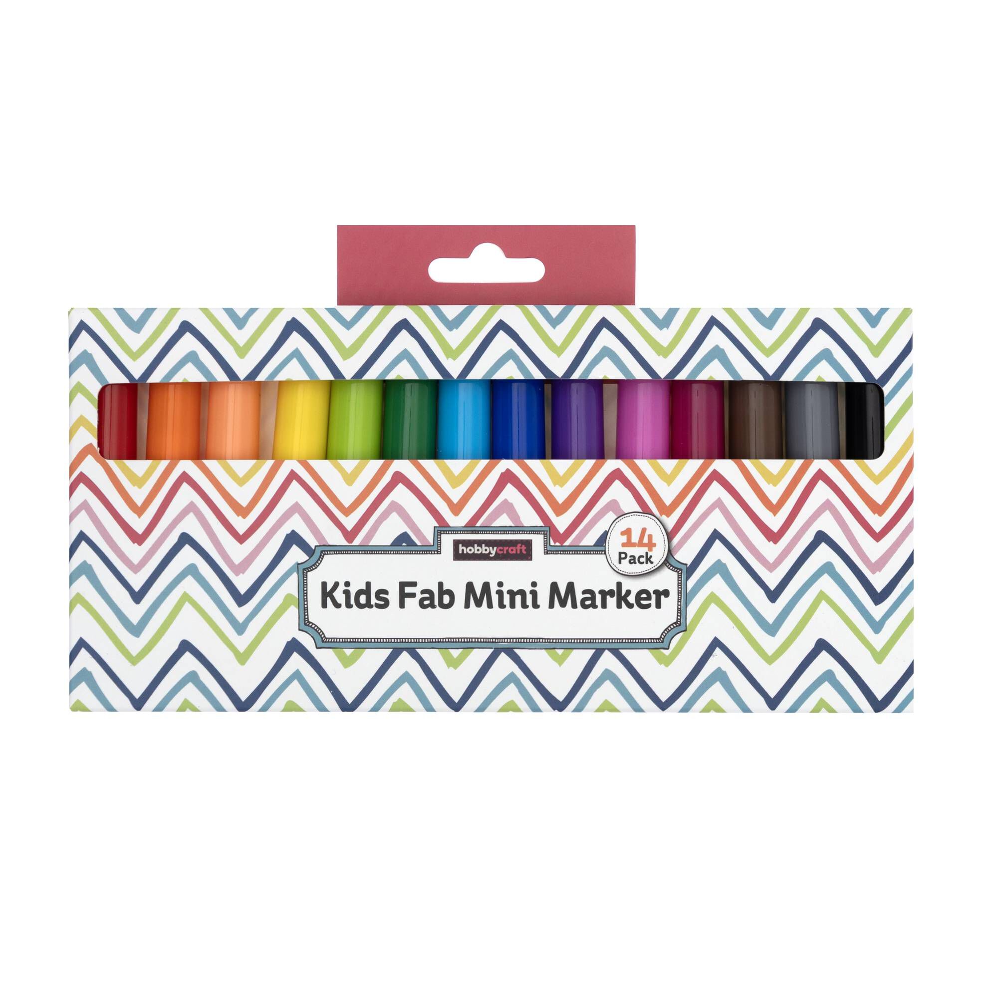 Fab Mini Markers 14 Pack | Hobbycraft