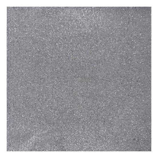Silver Metallic Jersey Fabric by the Metre image number 2
