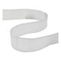 Light Silver Satin Ribbon 20mm x 15m image number 1