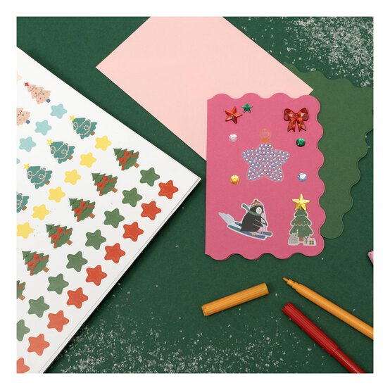 Christmas Sticker Book A4 image number 2