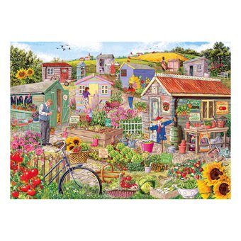 Gibsons Life on the Allotment Jigsaw Puzzle 1000 Pieces