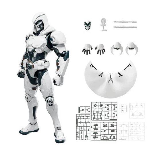 Blokees Marvel Rivals Champion Class 10 Moon Knight Model Kit image number 4