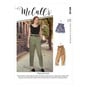 McCall’s Taylor Bottoms Sewing Pattern M8168 (6-22) image number 1