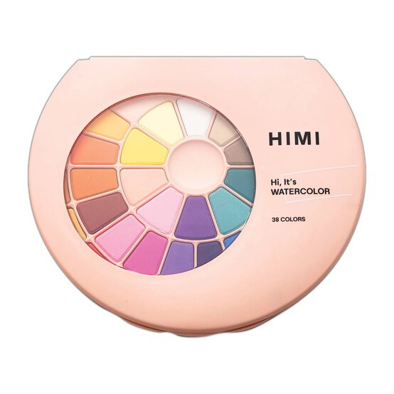 HIMI Pink Solid Watercolour Pan Set 38 Pack  image number 1