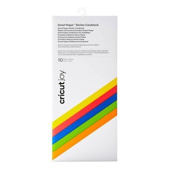 Cricut Joy Bright Bows Smart Paper Sticker Cardstock 10 Pack