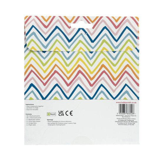 Bee Pom Pom Plate Kit image number 4