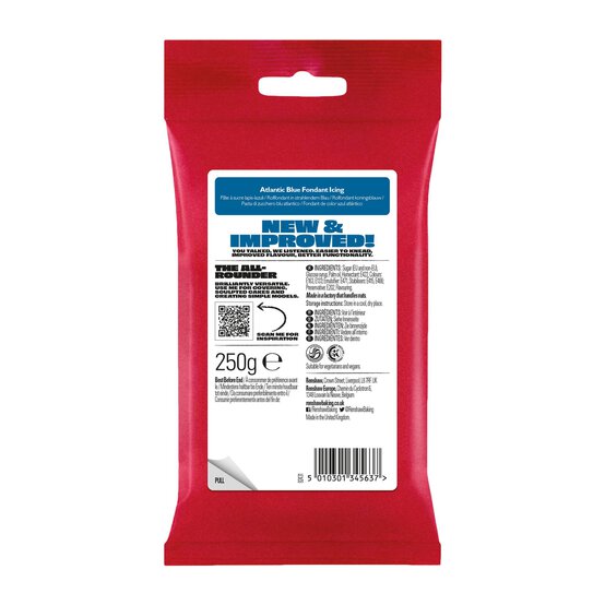 Renshaw Atlantic Blue Ready to Roll Icing 250g image number 2