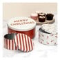 Merry Christmas Baking Storage Tins 3 Pack  image number 1