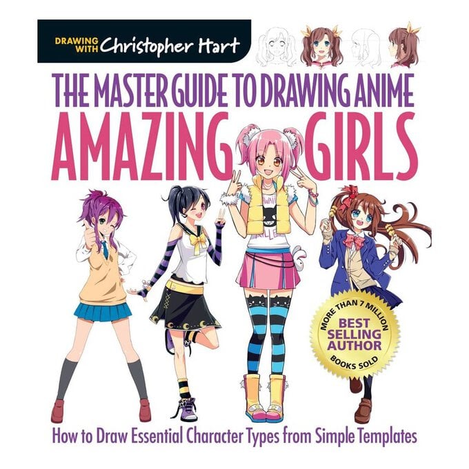 Master Guide to Drawing Anime Amazing Girls image number 1