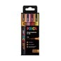 Uni-ball Posca Warm Glitter PC-3M Marker Pens 4 Pack image number 1