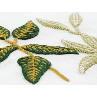 FREE PATTERN DMC Rubber Plants Embroidery 0004 image number 6