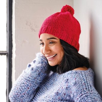 How to Knit a Bobble Hat