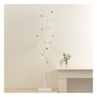 Decorative White Twig Tree 104cm