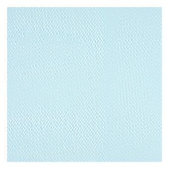 Fluorescent Blue Nylon Dress Net Fabric by the Metre