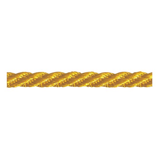 Berisfords Gold Barley Twist Rope by the Metre image number 1