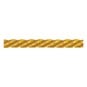 Berisfords Gold Barley Twist Rope by the Metre image number 1