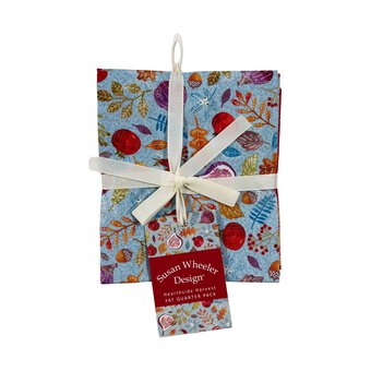 Forest Fruit Hearthside Harvest Cotton Fat Quarters 4 Pack