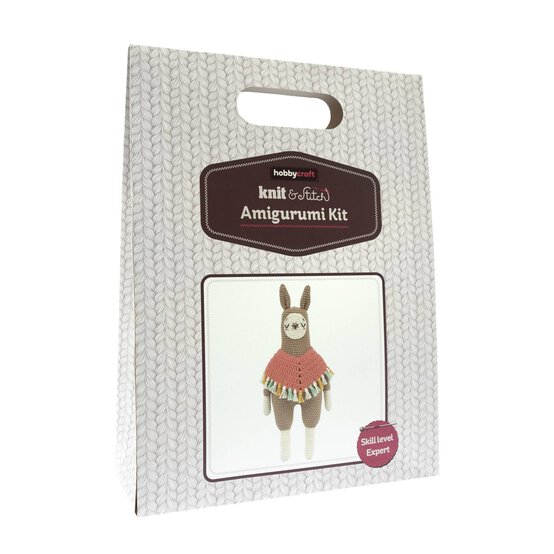 Llama Amigurumi Kit image number 1