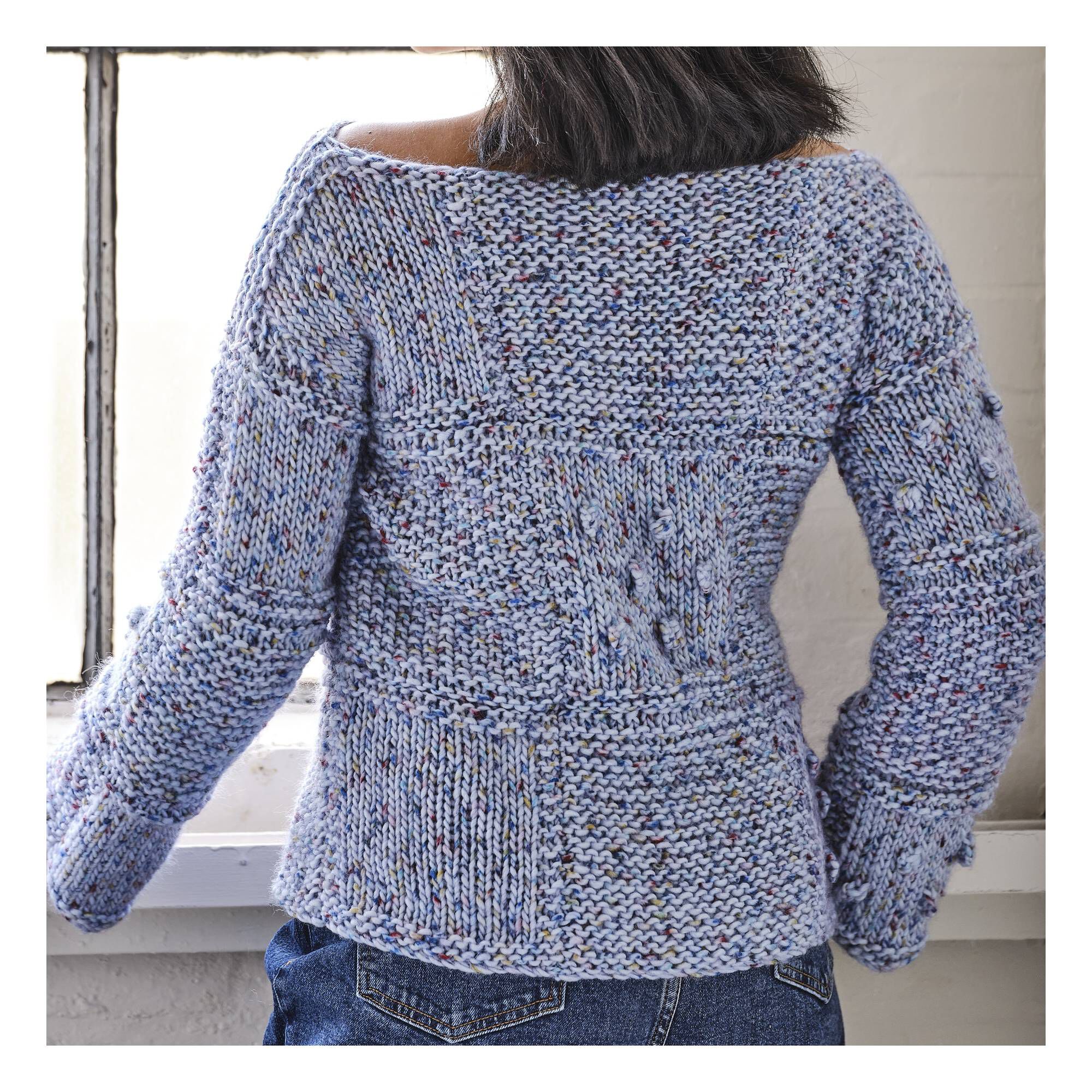 Knitcraft Patchwork Jumper Digital Pattern 0364 | Hobbycraft