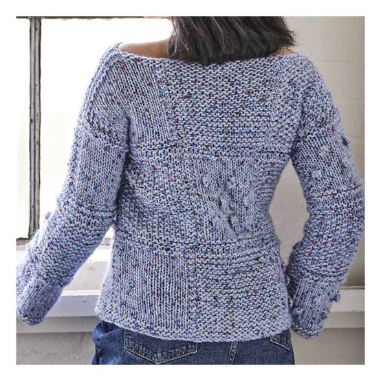 Knitcraft Patchwork Jumper Digital Pattern 0364 image number 2