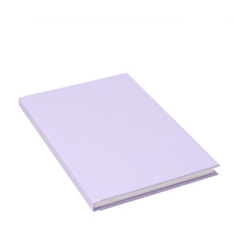 Seawhite Lilac Hardback Portrait Sketchbook A5