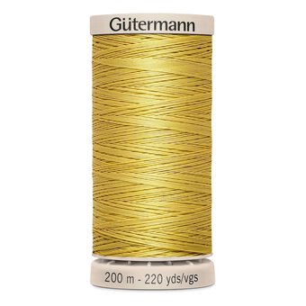 Gutermann Yellow Hand Quilting Thread 200m (758)