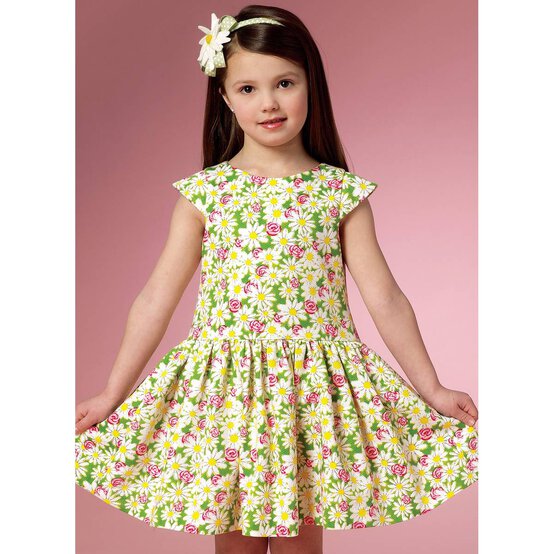 Butterick Kids&rsquo; Dress Sewing Pattern B6201 (6-8) image number 6