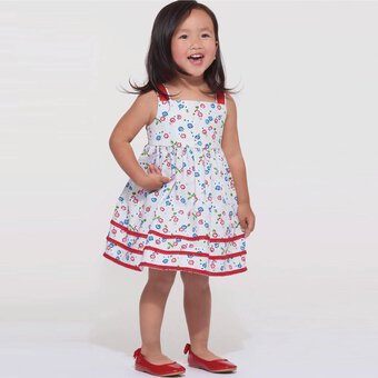 New Look Toddler’s Dress Sewing Pattern N6610 image number 4
