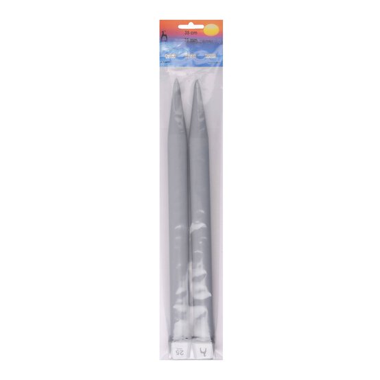 Pony Knitting Needles 25mm x 35cm image number 1
