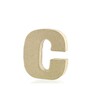 Lowercase Mini Mache Letter C image number 1