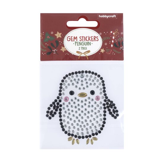 Penguin Gem Stickers 2 Pack  image number 4