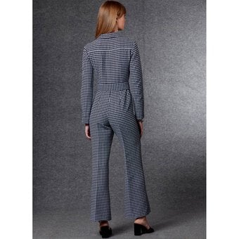 Vogue Jumpsuit and Belt Sewing Pattern V1719 (16-24) image number 3