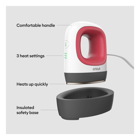 Cricut Raspberry EasyPress Mini image number 8
