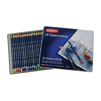 Derwent Watercolour Pencils 24 Pieces