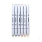 Pastel Dual Tip Graphic Markers 6 Pack image number 1