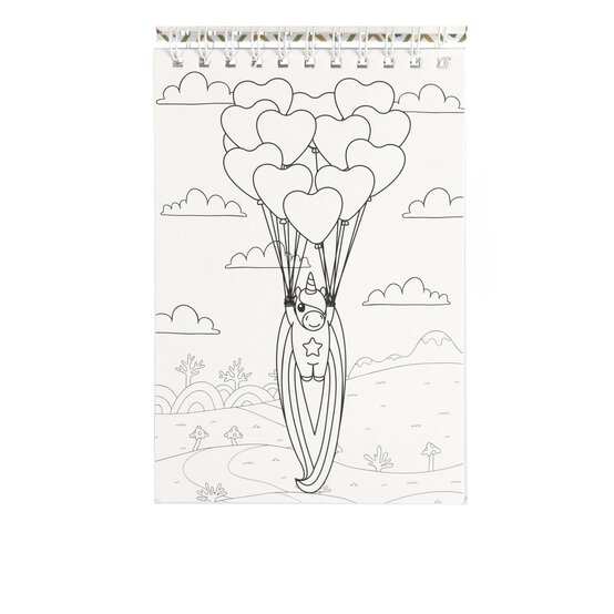 Unicorn Bling Colouring Book image number 4