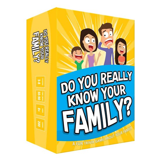 Do You Really Know Your Family? Card Game image number 1