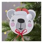 Decorate Your Own Wooden Polar Bear Decoration Kit image number 1
