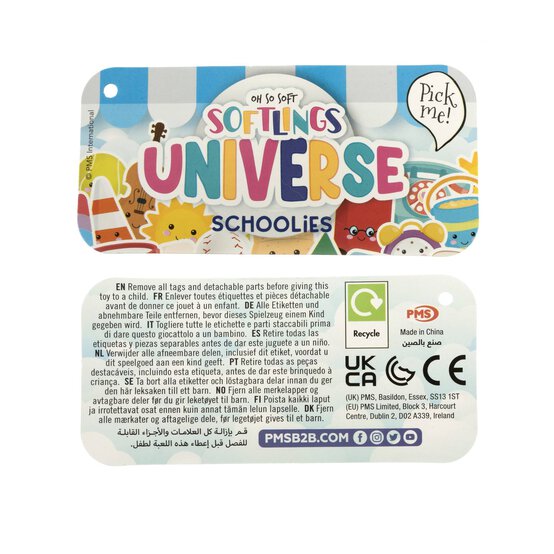 Assorted Schoolies Plush Toy image number 5