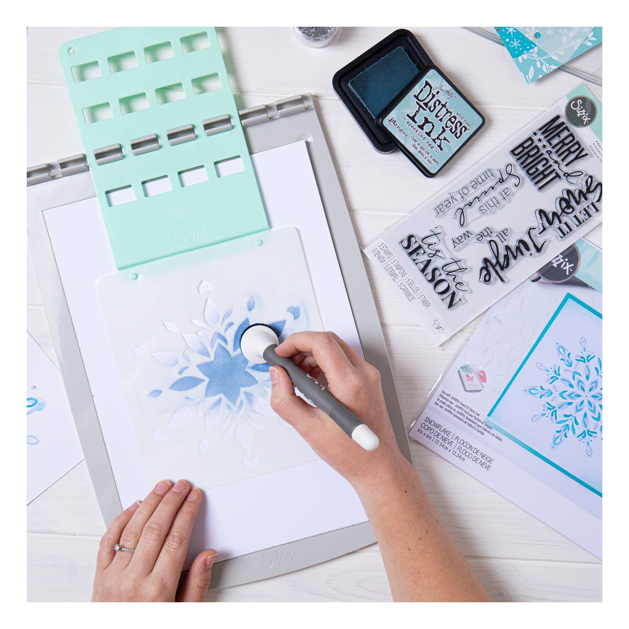 Sizzix Stencil and Stamp Tool Hobbycraft