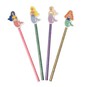 Mermaid Pencils with Erasers 4 Pack  image number 1