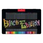 Faber-Castell Assorted Black Edition Colour Pencils Tin 36 Pack image number 1