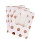 Rose Gold Polka Dot Small Treat Boxes 3 Pack image number 4