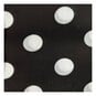 Black and White Spot Polycotton Fabric by the Metre image number 2