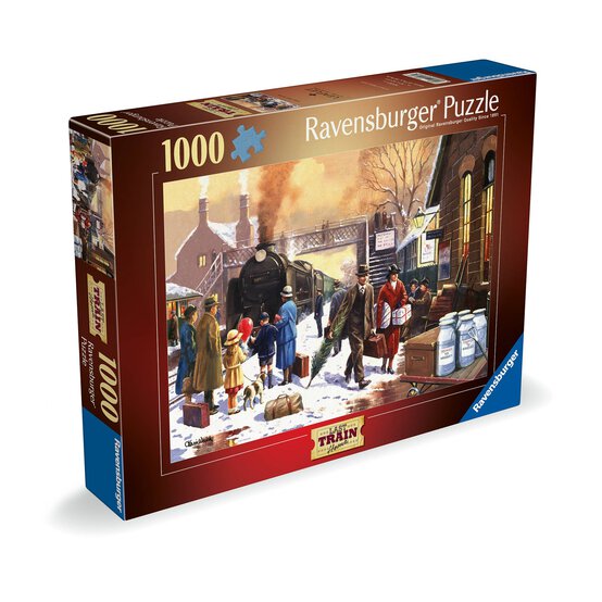 Ravensburger Last Train Home Jigsaw Puzzle 1000 Pieces image number 1