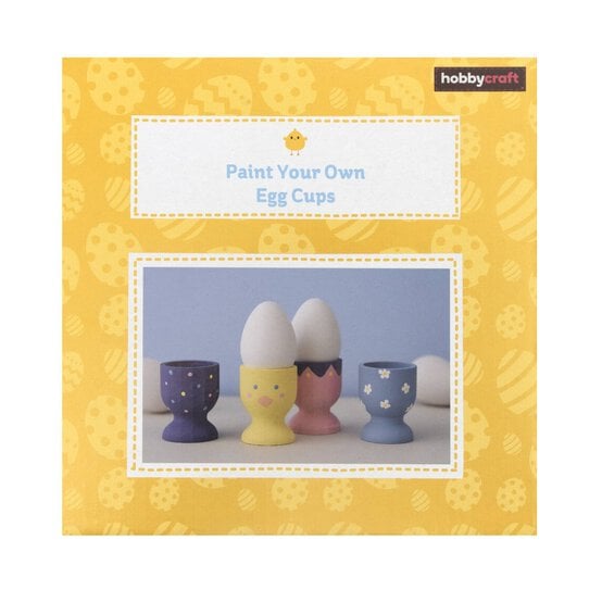 Paint Your Own Egg Cups 4 Pack  image number 5