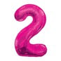 Extra Large Pink Foil 2 Balloon image number 1