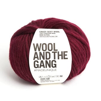 Wool and the Gang Margaux Red Crazy Sexy Wool 200g